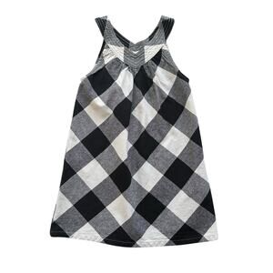 Tea Collection Bali Plaid Poleng Dress Size 5